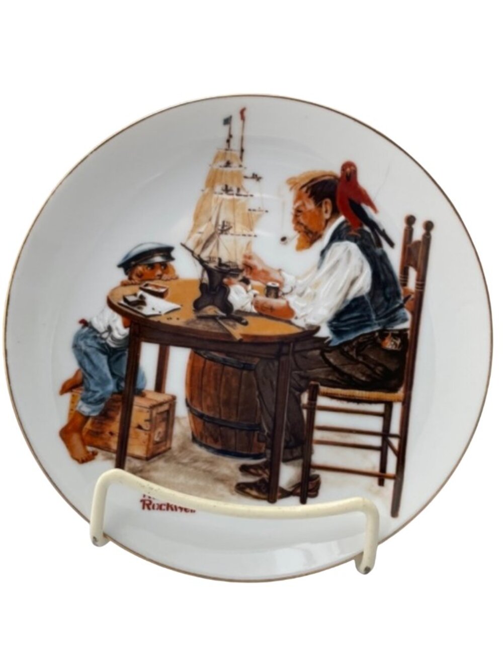 1982 Norman Rockwell “For a Good Boy” Limited Edition Collector Plate